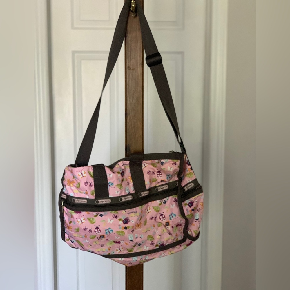 LESPORTSAC | Vintage Pink Travel Duffel Bag